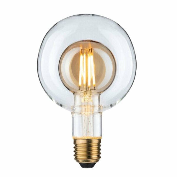 LED Filament Globe G95 Inner Shape Gold 4W E27 400lm warmweiß 2700K DIMMBAR
