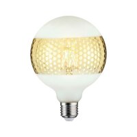LED Leuchtmittel Globe G125 Ringspiegel Gold 4,5W = 37W...