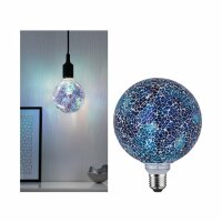 LED Leuchtmittel Globe G125 Miracle Mosaic Blau 5W = 40W...