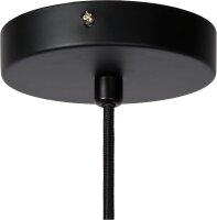 LUCIDE MAGALI - Pendelleuchten - Ø 56 cm - 1xE27 - Helles Holz