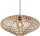 LUCIDE MAGALI - Pendelleuchten - Ø 56 cm - 1xE27 - Helles Holz