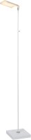LUCIDE AARON - Stehlampe Mit Leselampe - LED Dim. - CCT - 1x12W 2700K/4000K - Weiß