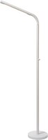 LUCIDE GILLY - wiederaufladbare Stehlampe Mit Leselampe - Akku/Batterie - LED Dim. - 1x6W 2700K - Weiß