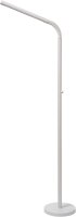 LUCIDE GILLY - wiederaufladbare Stehlampe Mit Leselampe - Akku/Batterie - LED Dim. - 1x6W 2700K - Weiß