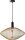 LUCIDE MESH - Pendelleuchten - Ø 45 cm - 1xE27 - Mattes Gold/Messing
