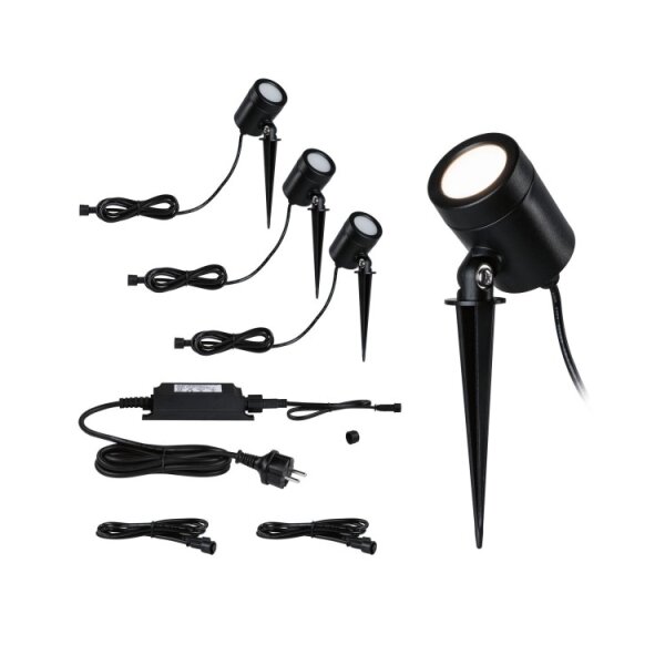 Paulmann Outdoor Link+Light Spot-Set 3x1,6W 3000K | Art. 94554