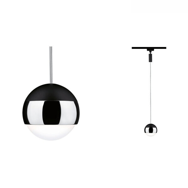 Paulmann URail LED-Pendel Capsule II 6W 4000K Chrom matt | Art. 96806