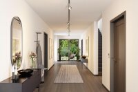 Paulmann URail LED Schienenspot Capsule II 6,3W 440lm 2700K Warmweiß Schwarz matt/Chrom dimmbar 230V