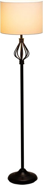 Paulmann Pauleen Stehleuchte Grand Beauty 150cm Schwarz max. 20W E27 mit Schalter