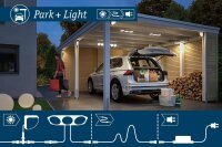 Paulmann Park + Light Bimea LED Außenwandleuchte mit Bewegungsmelder 4,5W 3000K IP65 Schwarz – Art. 94586