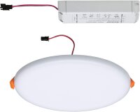 Paulmann Veluna VariFit LED Einbaupanel rund Ø185 mm 17,5W 4000K Neutralweiß IP44 3-Step-Dim – Art. 93067