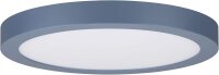 Paulmann LED-Panel Abia rund 300mm 22W 2700K Graublau