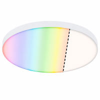 Paulmann Velora LED Panel Ø300 mm Zigbee RGBW Smart Home Weiß 16,5W dimmbar Tunable White Deckenleuchte 79899