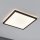 Paulmann Auria LED Deckenleuchte Backlight 293 x 293 mm Schwarz 16W 1600lm 3000K – Quadratisches LED Panel