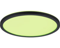 Paulmann LED-Panel Auria rund 293mm 12W RGBW 4000K Schwarz