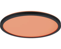 Paulmann LED-Panel Auria rund 293mm 12W RGBW 4000K Schwarz