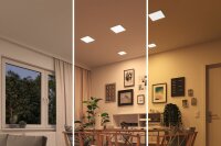 Paulmann VariFit LED-Einbaupanel Areo eckig 175mm 13W Dim to Warm Chrom matt