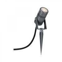 Paulmann LED-Gartenstrahler Radon 11W 650lm 3000K IP65 Grau