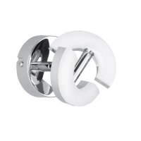 Fischer & Honsel LED-Wandleuchte Donut 5,5W 420lm 3000K Chrom | Art. 30511