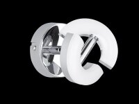 Fischer & Honsel LED-Wandleuchte Donut 5,5W 420lm 3000K Chrom | Art. 30511
