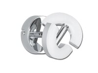 Fischer & Honsel LED-Wandleuchte Donut 5,5W 420lm 3000K Chrom | Art. 30511