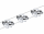 3er-Set Paulmann Seilspot Cardan Chrom matt inklusive OSRAM LED-Leuchtmitteln