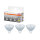 3er-Set Paulmann Seilspot Cardan Chrom matt inklusive OSRAM LED-Leuchtmitteln