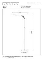 Lucide GILLY LED Akku-Stehleuchte weiß 3W 2700K