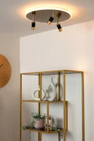 Lucide JUBEL LED Deckenleuchte Ø48cm Messing CCT