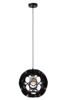 Lucide HANNELORE Pendelleuchte schwarz Ø30cm E27