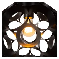Lucide HANNELORE Pendelleuchte schwarz Ø30cm E27