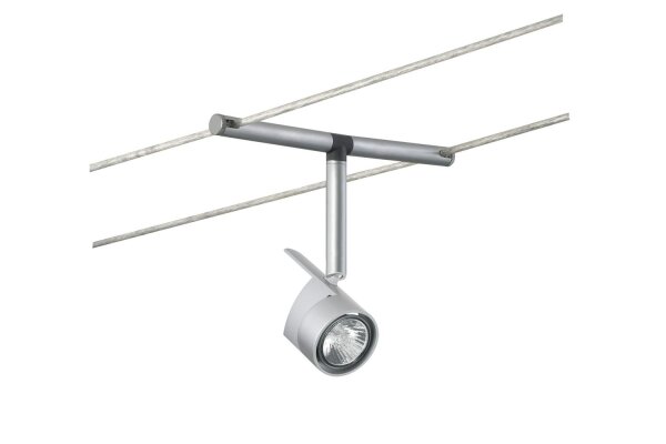 Paulmann 971.62 Wire System Light&Easy Spot MiniPower 1x35W GU4 Chrom matt 12V Me