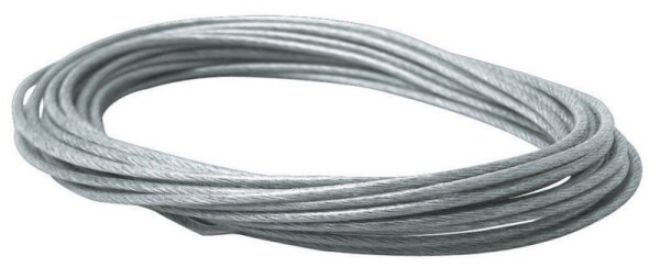 1x  Paulmann 10m Sicherheits-Spann-Seil isoliert 2,5qmm