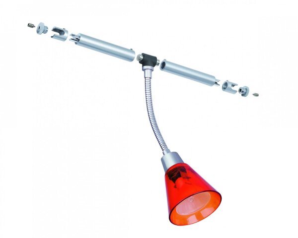 940.26  Paulmann WiRa System CombiEasy Spot Curcuma 1x35W GU4 Chrom/Orange 94026