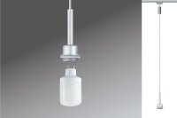 Paulmann URail Schienensystem DecoSystems Sparlampe Pendel Blanko 1x9W GU10 230V Metall Chrom matt