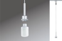 Paulmann URail Schienensystem DecoSystems Sparlampe Pendel Blanko 1x9W GU10 230V Metall Chrom matt