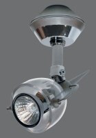 990.26  Paulmann WIEN titan/Glas klar Spot 1x35 Watt GU...