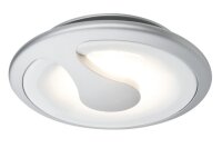 Paulmann Premium Einbauleuchten Set Side LED 1x6,5W 230V/350mA 121mm Chrom matt/Alu