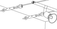 Paulmann Wire System Light&Easy Spann-Montageset Chrom matt Metall