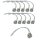 10x  Paulmann SB Niedervolt Halogenfassung universal 1er-Pack für G4, GX5,3 und GY6,35