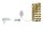 Nice Price Nice Price LED Stripe Set 3m RGB 21,6W 230/12V DC Kupfer Metall