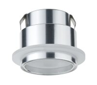 Paulmann Star Einbauleuchten Set Step rund LED 3x1W Warmweiß 3VA 45mm Alu/Satin