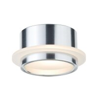 Paulmann Star Einbauleuchten Set Step rund LED 3x1W Warmweiß 3VA 45mm Alu/Satin