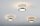 Paulmann Star Einbauleuchten Set Step rund LED 3x1W Warmweiß 3VA 45mm Alu/Satin
