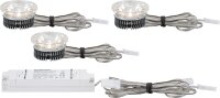 Paulmann 2Easy Einbauleuchten Basis-Set power LED 3x3,52W...