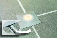 3er Set Paulmann Special Einbauleuchten Set UpDownlight LED 3000K 3x1W 230/12V 45mm Satin