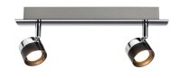 Paulmann Spotlight Stage Balken 2x3W Schwarz Chrom 230V...