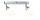 Paulmann Spotlights WolbaLED Balken 2x3W GU10 230V Chrom matt Metall/Glas
