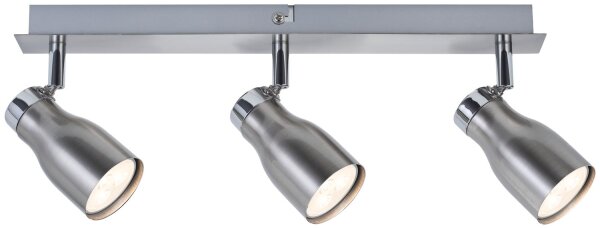 Paulmann Spotlights MeliLED Balken 3x3,5W GU10 230V Nickel satiniert Metall