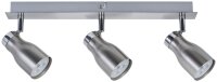 Paulmann Spotlights MeliLED Balken 3x3,5W GU10 230V Nickel satiniert Metall